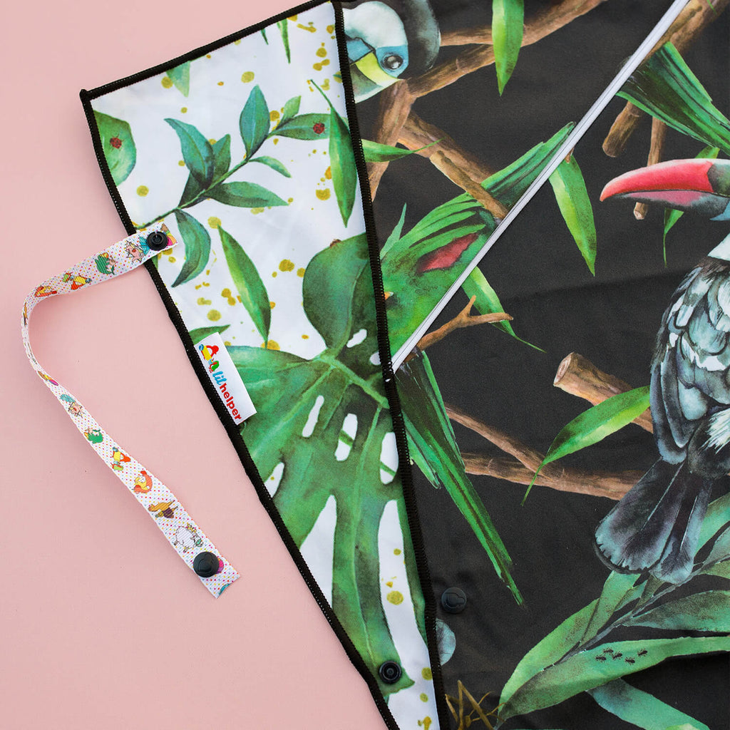 Moasis_Towel_XL_-_Watercolour_Greenery_Print_002