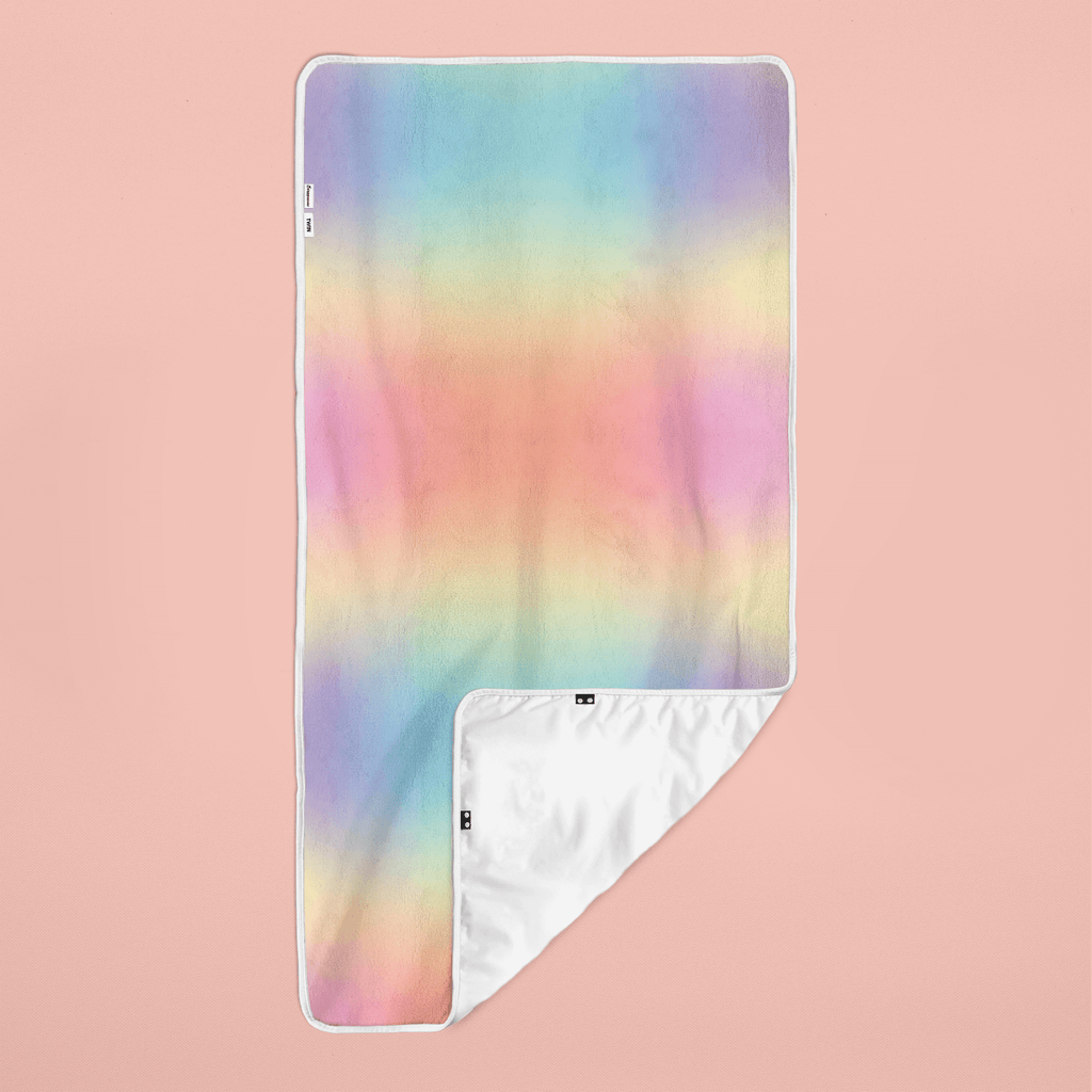 SleepsaverMattressProtectorTwinRainbowPastel001