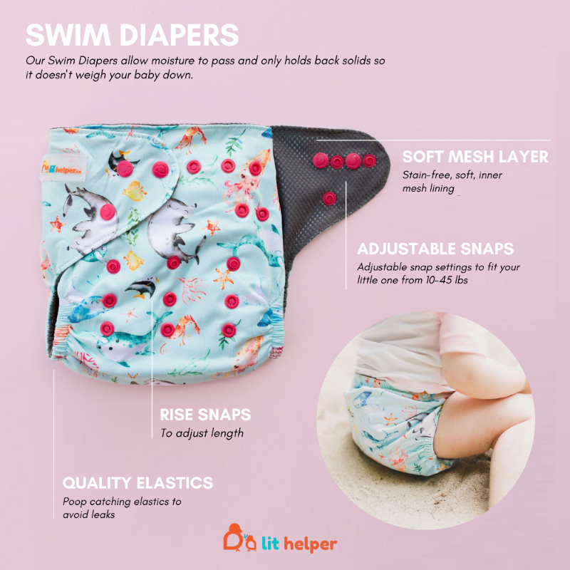 Swim Diaper Infographic
