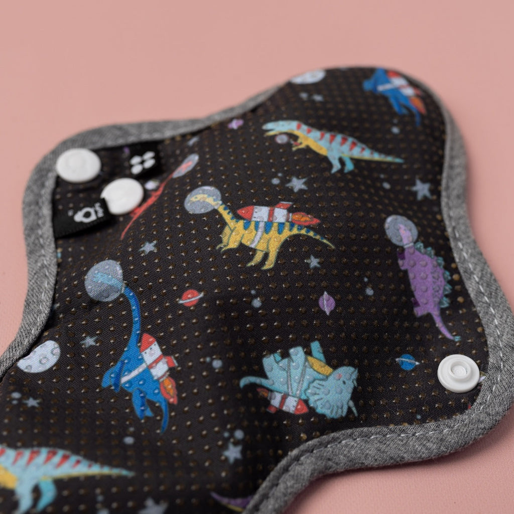 HyPs Teen Reusable Pads (2 pack) Space Dinos