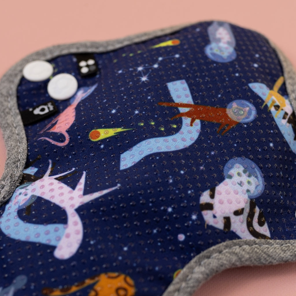 HyPs Teen Reusable Pads (2 pack) Space Cats