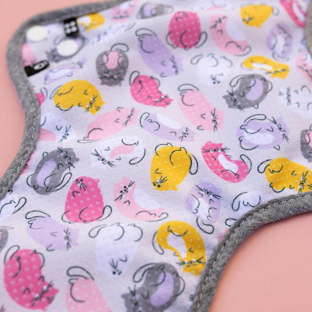 Image for HyPs Active Reusable Pad - size Regular, design Jelly Kitties