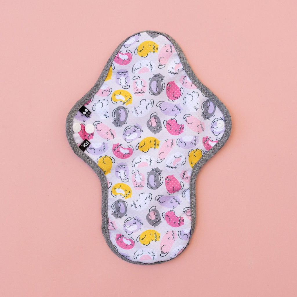 Image for HyPs Active Reusable Pad - size Regular, design Jelly Kitties