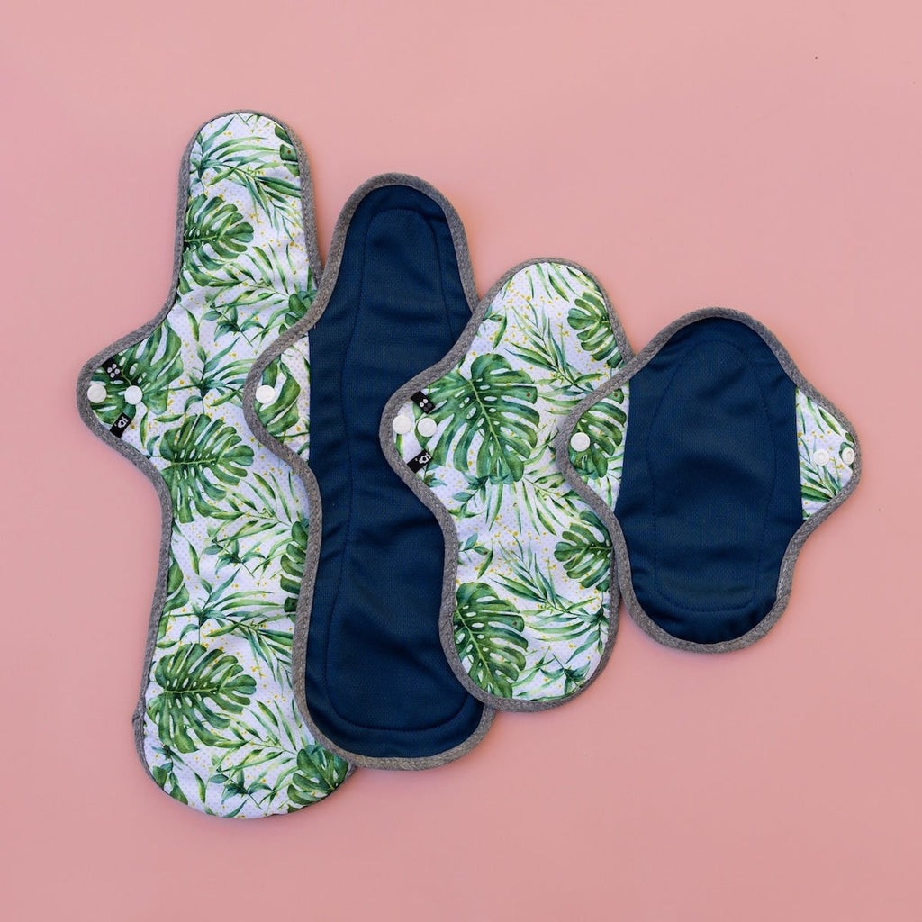 HyPs Active Reusable Pads Watercolour Greenery / Max 