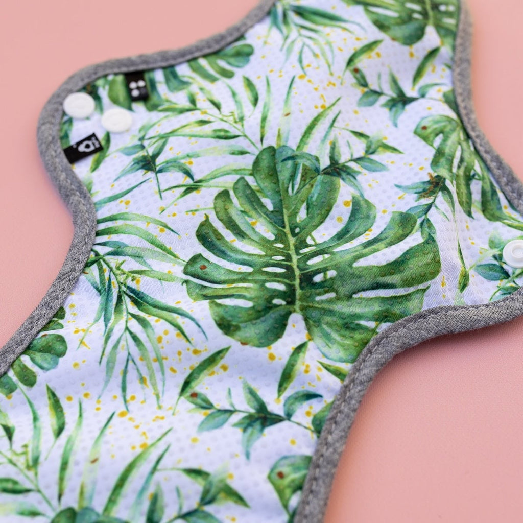 Image for HyPs Active Reusable Pad - size Heavy, design Watercolour Greenery