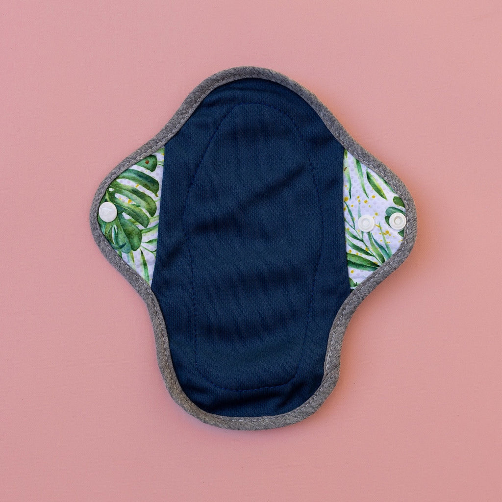 Image for HyPs Active Reusable Pad - size Liner, design Watercolour Greenery