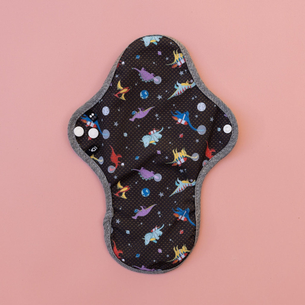 Image for HyPs Active Reusable Pad - size Regular, design Space Dinos