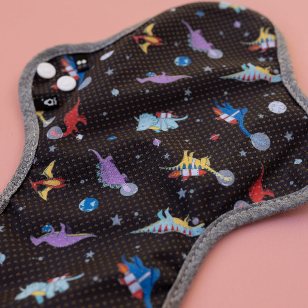 Image for HyPs Active Reusable Pad - size Regular, design Space Dinos