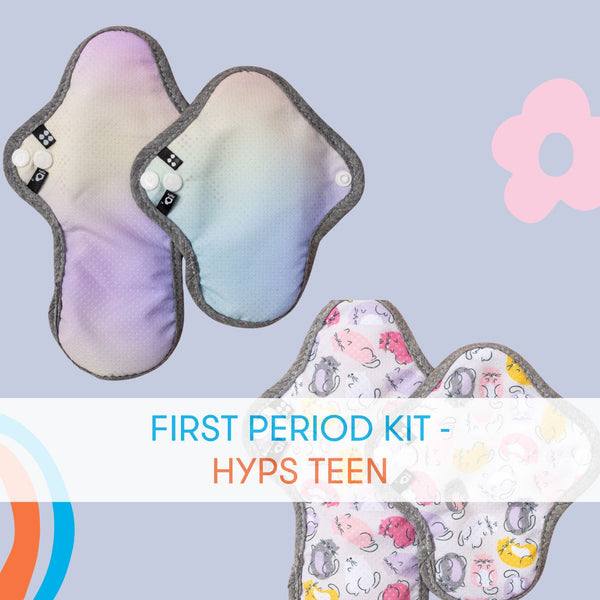 HyPs Teen Reusable Menstrual Pads Video