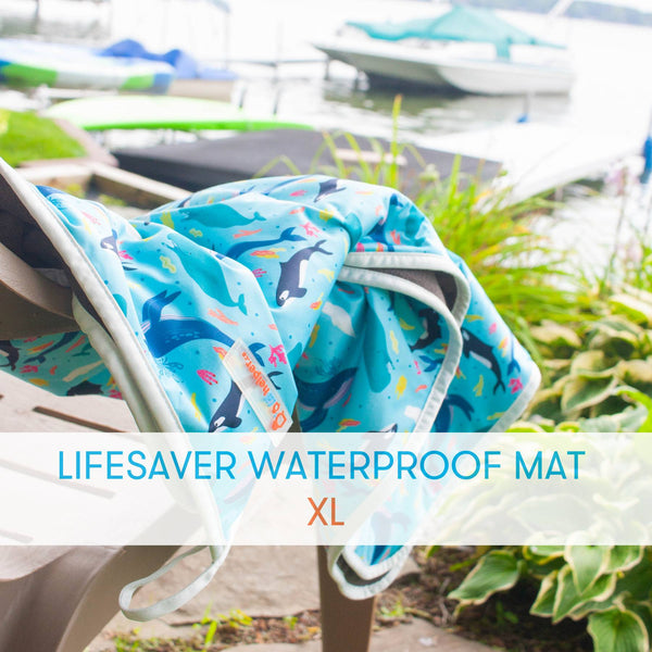 Lifesaver Waterproof Mat XL video - Badass_Mermaids