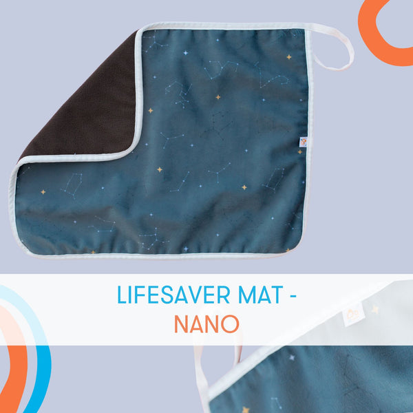 Lifesaver Nano SpitBit Burp Cloth Video - Watercolour Greenery