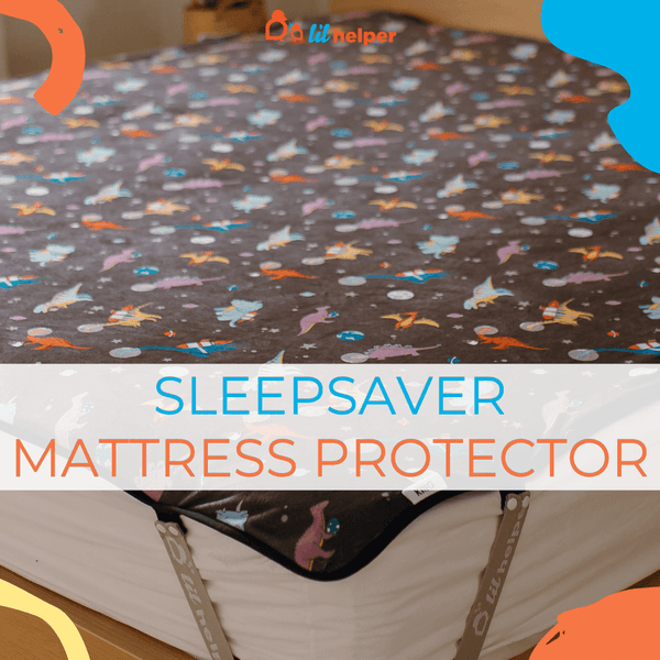 Sleep Saver Mattress Protector Video - Rainbow Pastel - Queen
