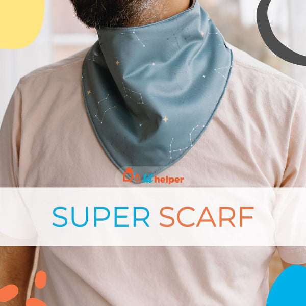Super Scarf Video - Rainbow Pastel