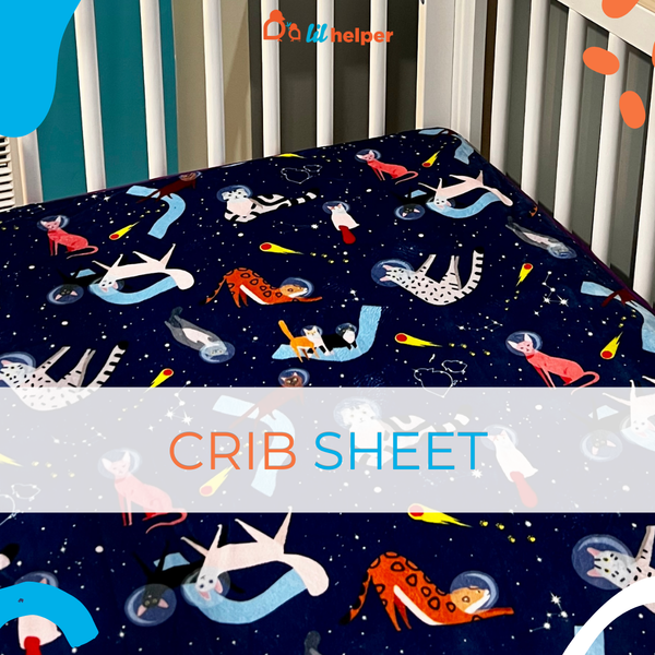 SleepSaver Crib Sheet - Hot Air Balloon - Video