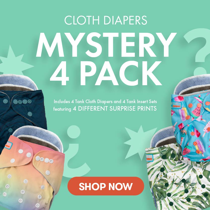 Image for the 4 Cloth Diapers Mystery Pack